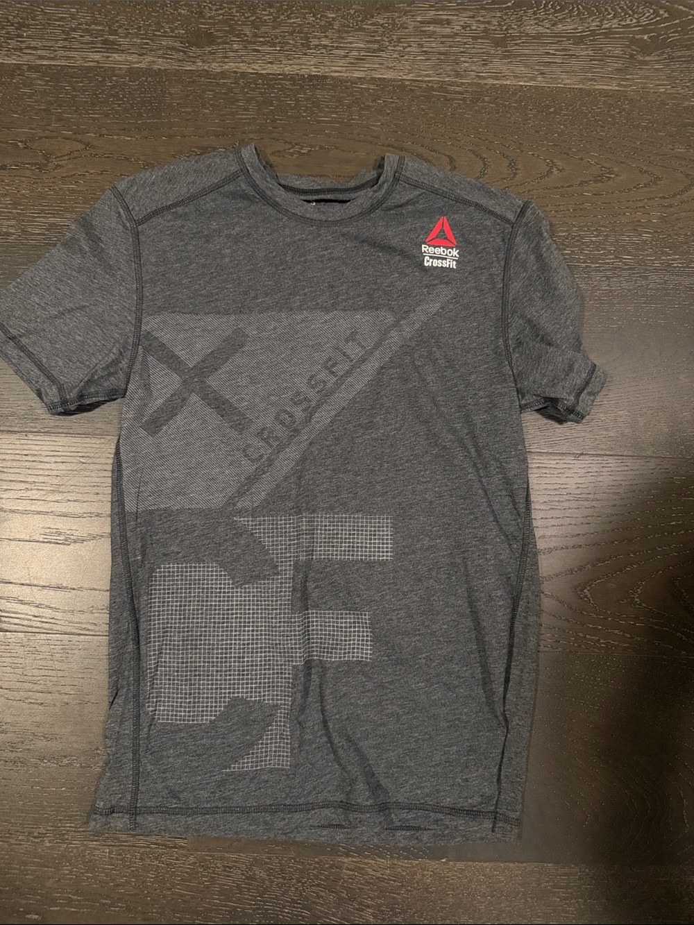 Reebok Men's Dark Gray CrossFit Graphic Tee